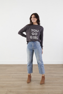 Pullover You Go Girl Top